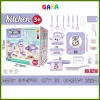 Bộ đồ chơi nấu ăn Thỏ Khủng long size lớn 20 chi tiết nhựa đẹp - Đồ bếp cho bé 10