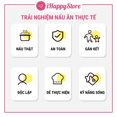 Bộ Đồ Chơi Nấu Ăn Trẻ Em 48 Chi Tiết Mini Inox 304 - Giá Ưu Đãi 499k tại iHappyStore