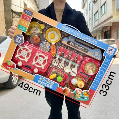 Bộ Đồ Chơi Nhà Bếp Nấu Ăn Cho Bé - Phát Triển Kỹ Năng, Giá Ưu Đãi 159k
