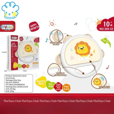 Bộ Đồ Chơi Nhạc Cụ Lục Lạc 6 Trong 1 - Trống, Gõ, Xúc Xắc, Kèn cho Bé - 41.087 10