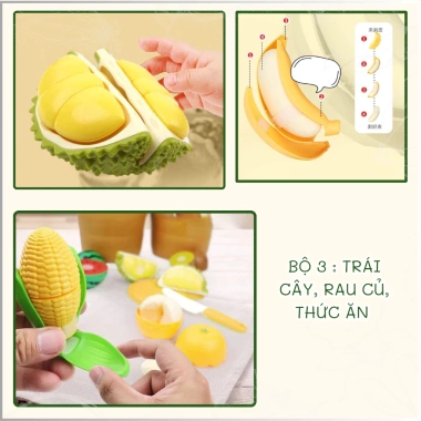 Bộ Đồ Chơi Rau Củ Hoa Quả Nhựa ABS An Toàn Cho Bé - Giá Ưu Đãi 164.999₫ 6 Bộ Đồ Chơi Rau Củ Hoa Quả Nhựa ABS An Toàn Cho Bé - Giá Ưu Đãi 164.999₫ 6