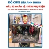 Bộ Đồ Chơi Siêu Anh Hùng Đèn Phát Sáng Đỏ Nhựa An Toàn Cao Cấp - Giá Chỉ 75.000, Giảm Đặc Biệt, Không Lo Lắng 6