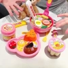Bộ Đồ Chơi Thạch Pudding Giả Vờ Ăn Bé - Đa Dạng Mẫu Thức Ăn Dễ Thương 18.000₫