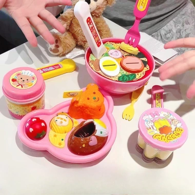 Bộ Đồ Chơi Thạch Pudding Giả Vờ Ăn Bé - Đa Dạng Mẫu Thức Ăn Dễ Thương 18.000₫