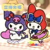 Bộ Đồ Chơi Tô Màu Kuromi Melody - Tranh Mút Xốp Bọt, Slime, Tranh Gỗ, Không Dính Tay, An Toàn Cho Bé - Giá 40.000₫