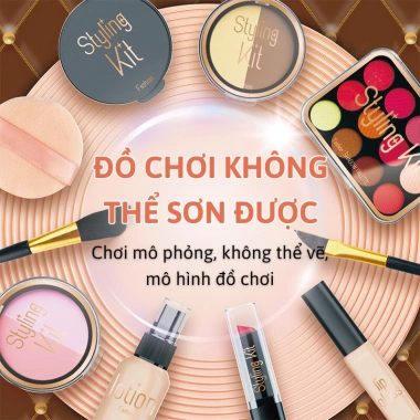 Bộ Đồ Chơi Trang Điểm Bé Gái MINT DECOR - Set Giả Không Màu Dễ Thương, Giá 129k 2