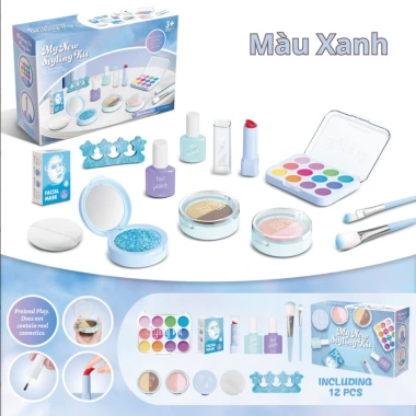 Bộ Đồ Chơi Trang Điểm Bé Gái MINT DECOR - Set Giả Không Màu Dễ Thương, Giá 129k 10