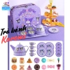 Bộ đồ chơi Vali Trà Bánh 46 chi tiết - Hoa, Ngựa Ponny, Tháp Bánh - Giá ưu đãi 289.000₫ 5