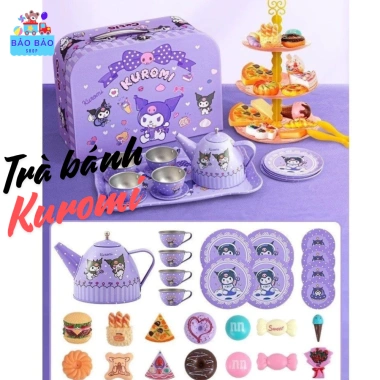 Bộ đồ chơi Vali Trà Bánh 46 chi tiết - Hoa, Ngựa Ponny, Tháp Bánh - Giá ưu đãi 289.000₫ 5