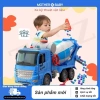 Bộ đồ chơi xe đa dạng: xe rác, cứu hỏa, cảnh sát, ô tô có đèn nhạc - 83.199₫ 7
