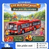 Bộ đồ chơi xe đa dạng: xe rác, cứu hỏa, cảnh sát, ô tô có đèn nhạc - 83.199₫ 8