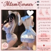 Bộ Đồ Cosplay Caro Pastel Xanh Ngọt Ngào - Đồng Phục Tiệm Bánh Vintage 159k