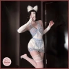 Bộ Đồ Cosplay Caro Pastel Xanh Ngọt Ngào - Đồng Phục Tiệm Bánh Vintage 159k 2