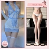 Bộ Đồ Cosplay Caro Pastel Xanh Ngọt Ngào - Đồng Phục Tiệm Bánh Vintage 159k 10