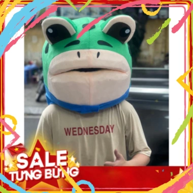 Bộ Đồ Cosplay Ếch Hướng Nội Hottrend – Trang Phục Búp Bê Ếch Xanh, Size Thực, Giá 1.189.000₫ 6