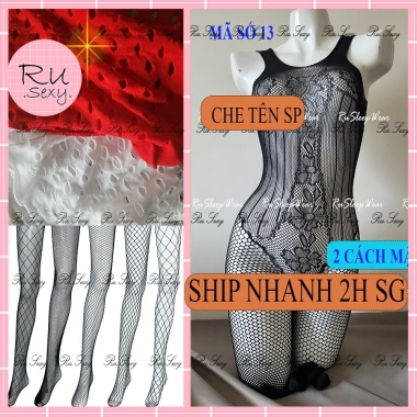 Bộ đồ cosplay liền thân dây sexy B87B - Đồ ngủ lưới xuyên thấu gợi cảm, giảm giá 35.500₫