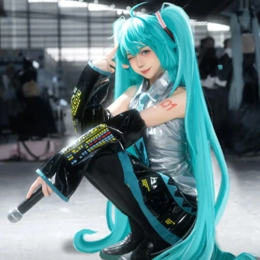 Bộ Đồ Cosplay MIKU Nữ - Trang Phục Anime Da Nhân Tạo, Giá Siêu Ưu Đãi 220k 3