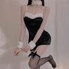 Bộ Đồ Cosplay Tai Thỏ Đen Sexy Mùa Đông - Bodysuit Gợi Cảm Dames Giá 160k 2