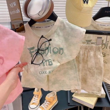 Bộ Đồ Cotton Thân Thiện Da Trẻ Em – Áo Vest & Quần Short Mùa Hè Giá 293.747₫ 10