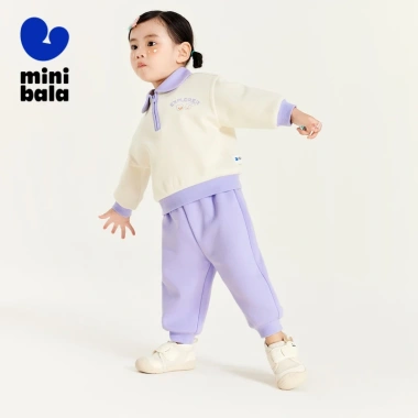 Bộ đồ dài tay bé trai & bé gái minibala mùa thu – phong cách mới, chỉ 651.240₫ 2