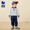 Bộ đồ dài tay bé trai & bé gái minibala mùa thu – phong cách mới, chỉ 651.240₫ 7
