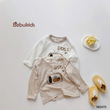 Bộ Đồ Dài Tay Bé Trai và Quần Kẻ Sành Điệu, Chất Liệu Cao Cấp, Mềm Mịn, Size 1-6 tuổi - Giá 211.500₫