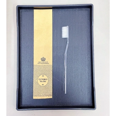 Bộ đồ dùng Amelities 100 chiếc cho khách sạn - Túi Kraft, bàn chải nhựa, giá 88.000₫
