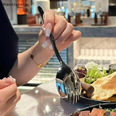 Bộ Đồ Dùng Bàn Ăn Inox NS - Thìa Xẻng, Nĩa Pasta, Cà Phê, Tráng Miệng, Dưa Hấu, Trái Cây - Giá 48.620 VND