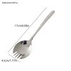 Bộ Đồ Dùng Bàn Ăn Inox NS - Thìa Xẻng, Nĩa Pasta, Cà Phê, Tráng Miệng, Dưa Hấu, Trái Cây - Giá 48.620 VND 9