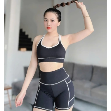 Bộ Đồ Gym Yoga Nữ UNIQ Cool Peel - Áo Cổ Tim Lưng Chữ X và Quần Legging Đùi Giá Ưu Đãi 338.767₫ 5 Bộ Đồ Gym Yoga Nữ UNIQ Cool Peel - Áo Cổ Tim Lưng Chữ X và Quần Legging Đùi Giá Ưu Đãi 338.767₫ 5