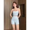 Bộ Đồ Gym Yoga Nữ UNIQ Cool Peel Áo Hai Dây Lưng X và Legging Đùi Giá 403.200 VND 10