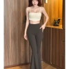 Bộ Đồ Gym Yoga Nữ UNIQ Peel - Áo Hai Dây Buộc Nơ Lưng và Quần Legging Ống Loe 497k 3