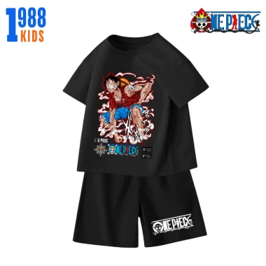 Bộ Đồ In Hình One Piece cho Bé Trai - Cotton thoáng mát mùa hè, nhiều hình đẹp, giảm giá 169k 4