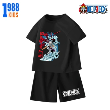 Bộ Đồ In Hình One Piece cho Bé Trai - Cotton thoáng mát mùa hè, nhiều hình đẹp, giảm giá 169k 7