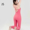 Bộ Đồ Jumpsuit Gym Nữ Dài Đan Dây Chéo Lưng Thun Co Giãn 4 Chiều Thấm Hút Mồ Hôi - An Nhiên Shop 545k 5