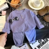 Bộ Đồ Lót Giữ Nhiệt Trẻ Em 2 Bộ Homewear Thu Đông Ấm Áp Dễ Thương Giá Ưu Đãi 6