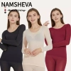 Bộ đồ lót NAMSHEVA giữ nhiệt dài Johns, co giãn mềm mại cho mùa đông - 101.196₫