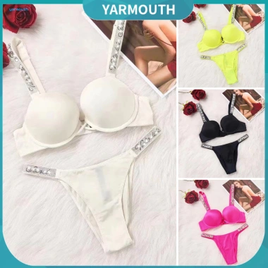 Bộ đồ lót nữ kim cương giả 2 chiếc – hỗ trợ tốt, dây đeo điều chỉnh, thoải mái, giá 412,338 VND