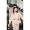 Bộ đồ mặc nhà cao cấp phối bèo đũi vân mây – Thoải mái, thời trang, giá 230,230 VND 7