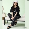 Bộ đồ mặc nhà nữ Lycra cotton cao cấp Quần dài áo ngắn tay D3 Micha giảm còn 470k 10