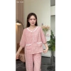 Bộ đồ mặc nhà tay lỡ ren kẻ caro cao cấp, mềm mịn, mát nhẹ, giá ưu đãi 248k 2