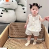 Bộ đồ mỏng dễ thương mùa hè cho bé gái Giá chỉ 211.202₫ giảm tới 19% 3