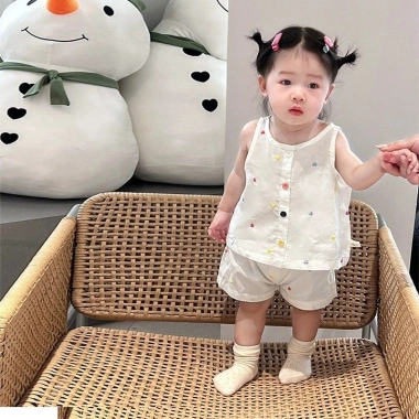 Bộ đồ mỏng dễ thương mùa hè cho bé gái Giá chỉ 211.202₫ giảm tới 19% 3