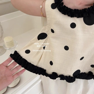 Bộ Đồ Mùa Hè Bé Gái Vải Lanh Cotton Không Tay Phong Cách Hàn Quốc Dễ Thương 5 Bộ Đồ Mùa Hè Bé Gái Vải Lanh Cotton Không Tay Phong Cách Hàn Quốc Dễ Thương 5