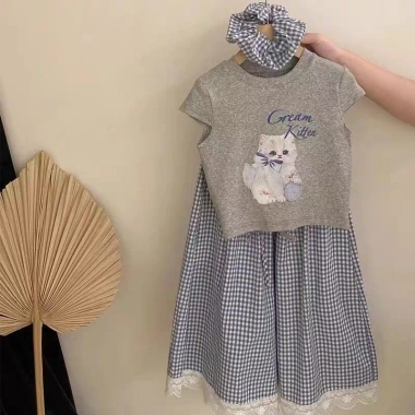 Bộ Đồ Mùa Hè Trẻ Em Tay Ngắn Phong Cách Mỏng Bé Gái - Bán Chạy, Giá Ưu Đãi 228.651₫ 8 Bộ Đồ Mùa Hè Trẻ Em Tay Ngắn Phong Cách Mỏng Bé Gái - Bán Chạy, Giá Ưu Đãi 228.651₫ 8