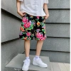Bộ đồ nam nữ Bigsize thun cotton quần đùi áo + cộc tay in 3D chim công phượng cá tính, giá 99k 9