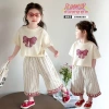 Bộ đồ ngắn tay bé gái mùa hè phong cách mới, giảm giá tới 209.125 VND 3
