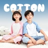 Bộ đồ ngủ bé gái 100% Cotton Raglan, quần short sọc, tay ngắn, họa ngôi sao, mềm mại 2