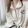 Bộ Đồ Ngủ Bông FreeSize PANDA Trắng Giữ Nhiệt Bo Gấu Siêu Ấm 175 LILIRIA - Giá 209k 4