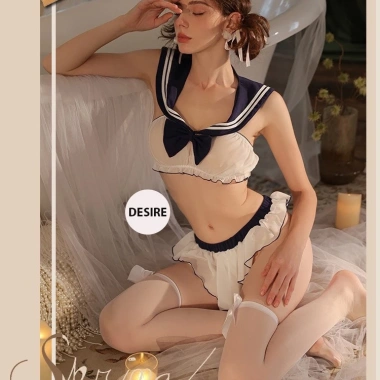 Bộ đồ ngủ cosplay Cô Nữ Sinh Quyến Rũ gợi cảm DESIRE VN-8.477 - Giá ưu đãi 113.999 VND 6